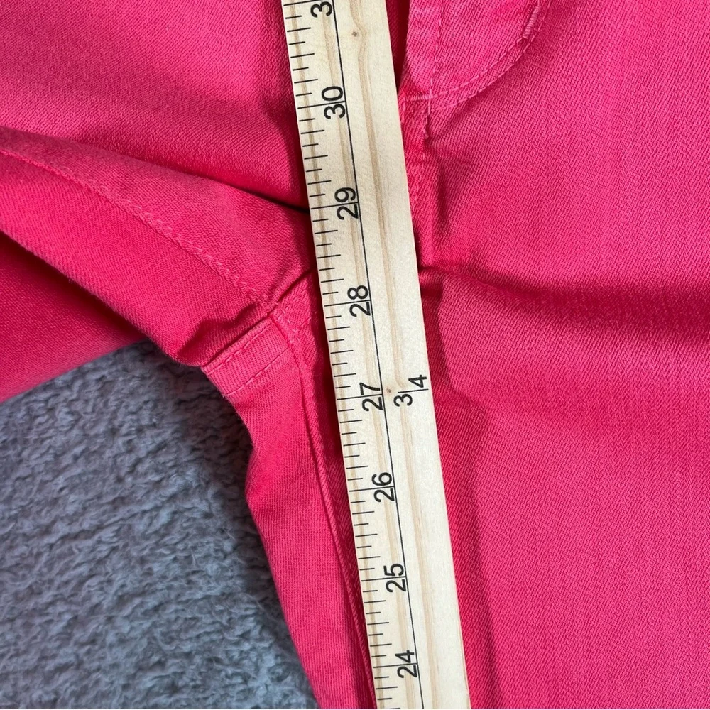 NYDJ Women's Clarissa Ankle Pink Jeans Size 6 Lift Tuck Technology - Picture 10 of 10